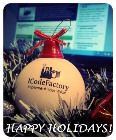 ICodeFactory Christmas Card 2015