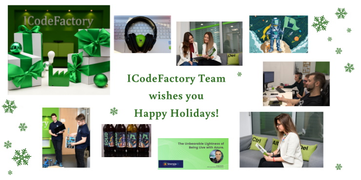 ICodeFactory, Happy holidays, Company Christmas, 2021